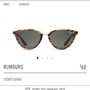 Quay Rumour Sunglasses